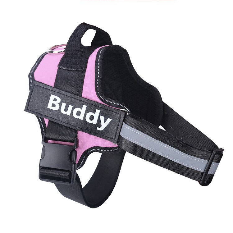 Personalized Dog Harness NO PULL Reflective Breathable Adjustable Pet Harness Vest For Small Large Dogs with Custom Patch