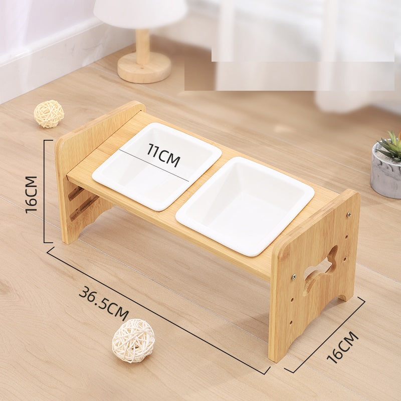 Adjustable Dog Bowl Neck Protector Pet Supplies