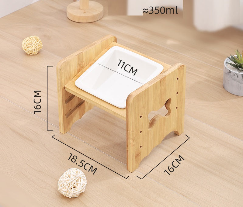 Adjustable Dog Bowl Neck Protector Pet Supplies