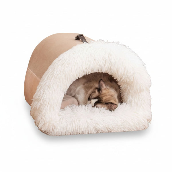 New Splice Portable Pet Nest Portable Autumn And Winter Warm Dog Nest Moisture-proof Long Fur Cat Nest Cross Border Pet Nest