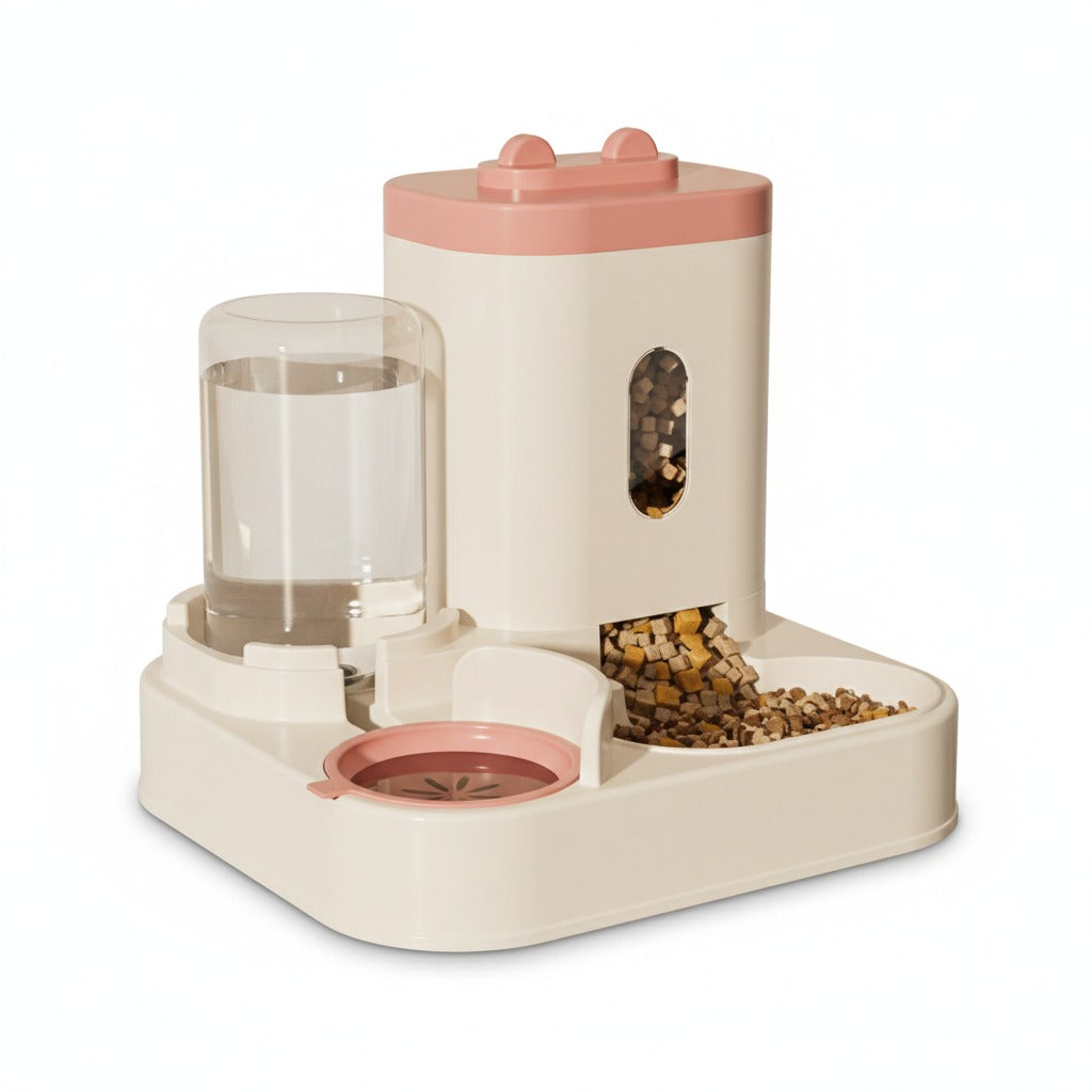 Automatic Pet Feeder Dog Basin Cat Bowl Supplies Water Dispenser