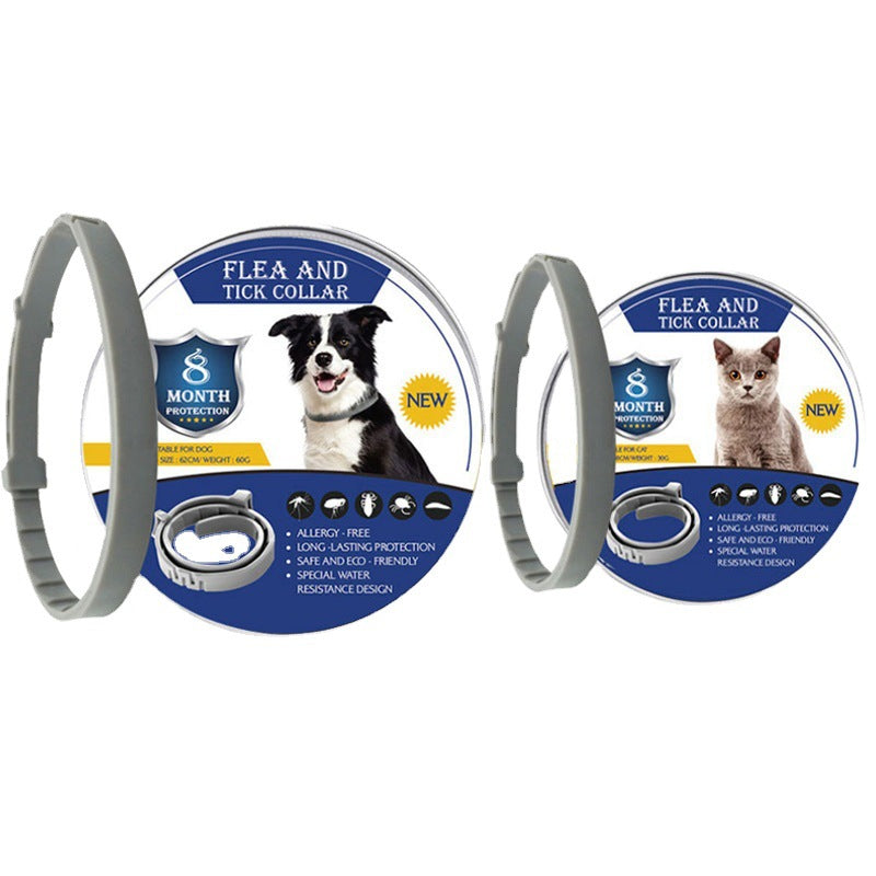 Anti-lice Flea Tick Cat and dog Deworming Collar