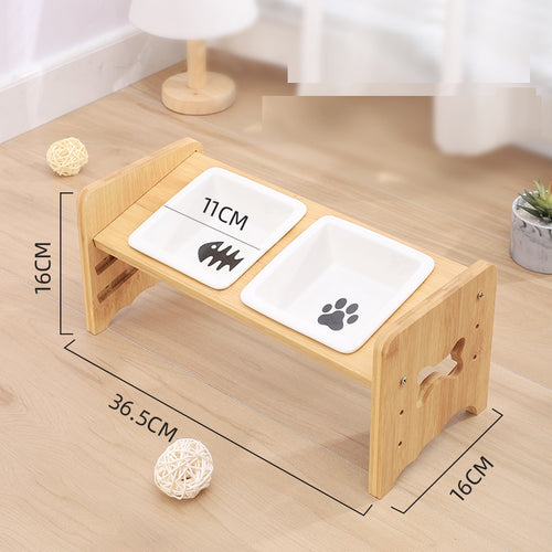 Adjustable Dog Bowl Neck Protector Pet Supplies